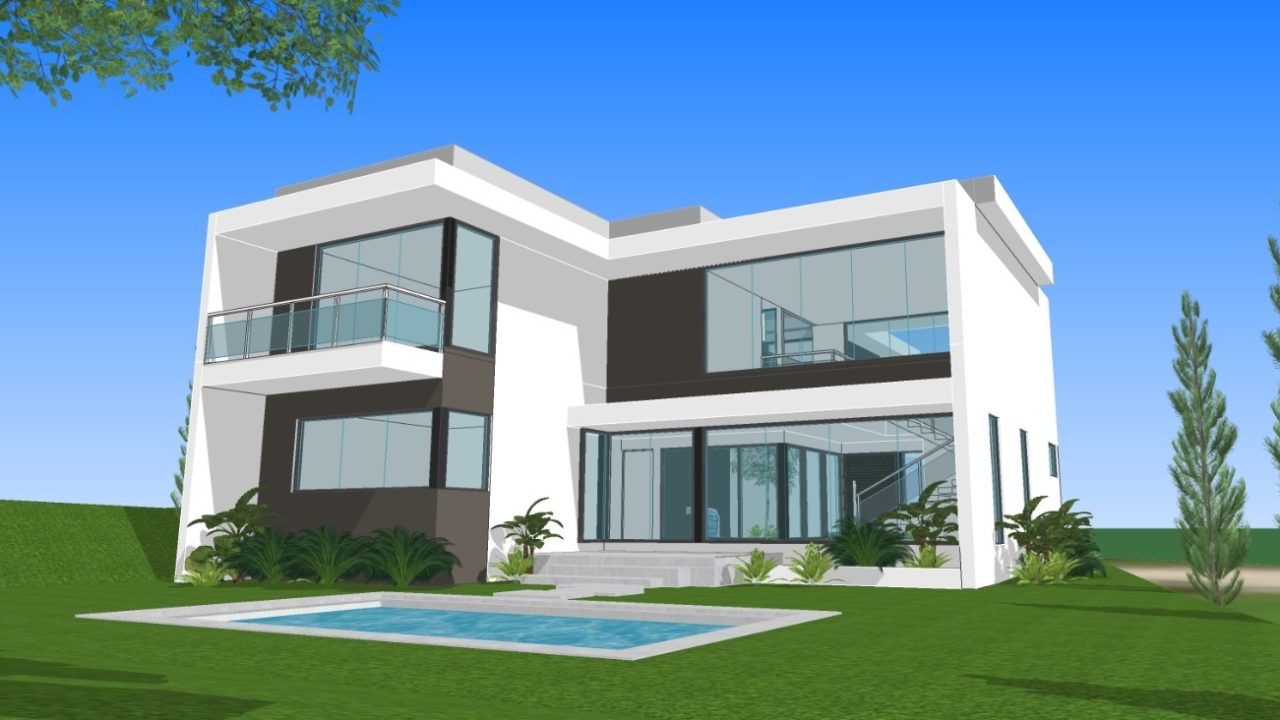 Imagen en 3D de proyecto en San José Villanueva